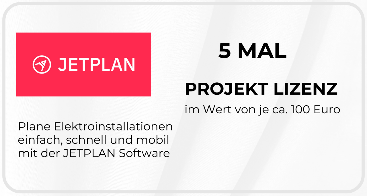 Jetplan Projektlizenz.